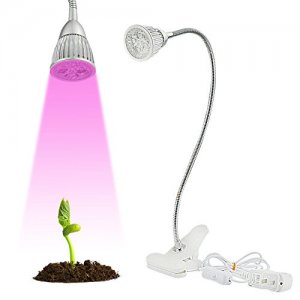 PROFI UV LED GROW lampa pre všetky rastliny, E27, 5W, ružovo-modrá